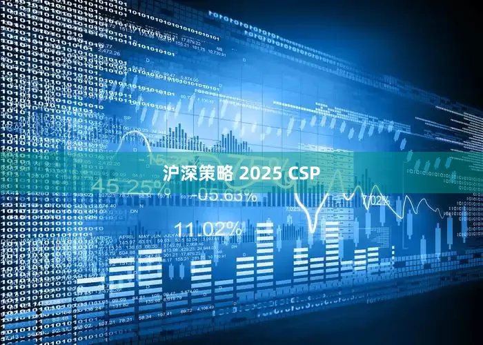沪深策略 2025 CSP